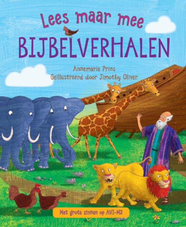 Omslag van Lees maar mee bijbelverhalen