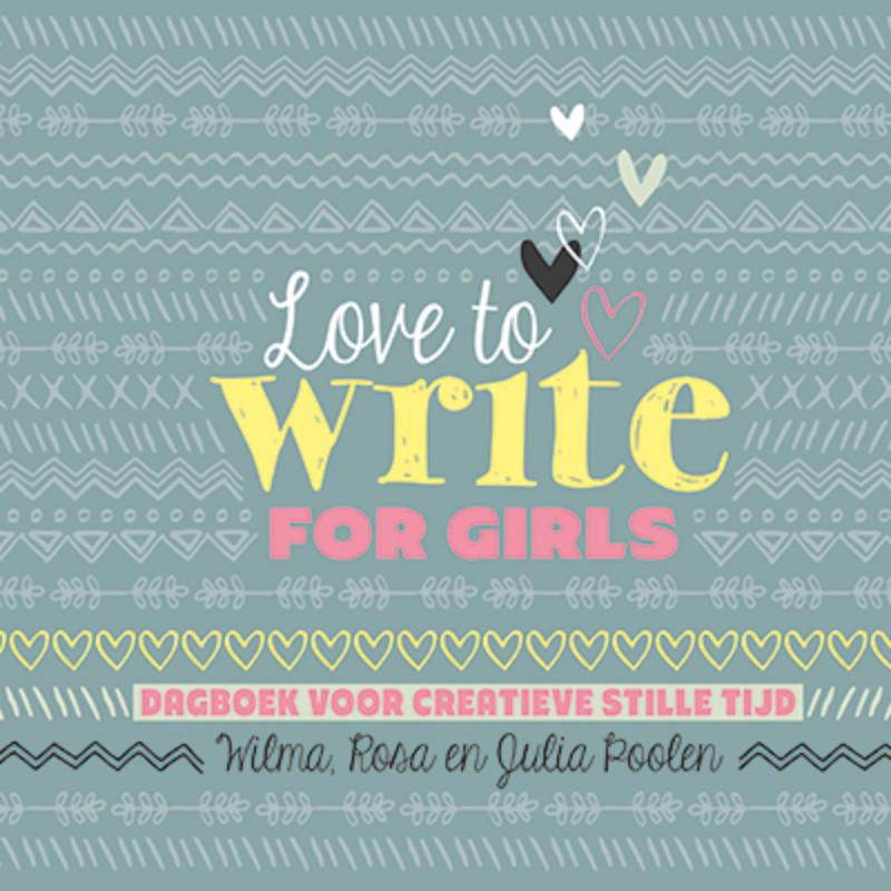 Omslag van Love to write for girls