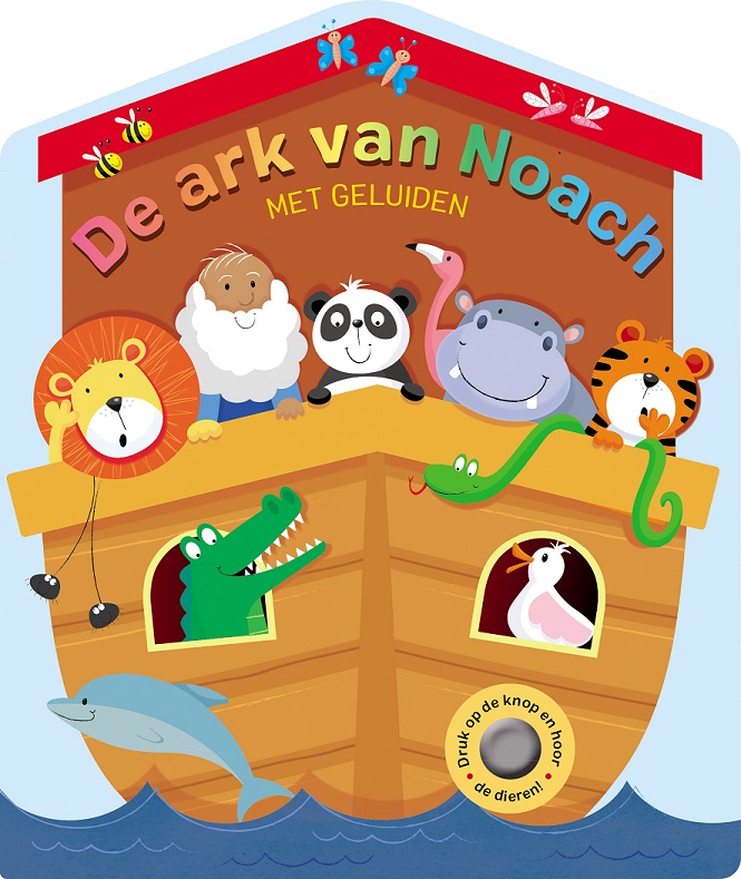 Omslag van De ark van Noach met geluiden