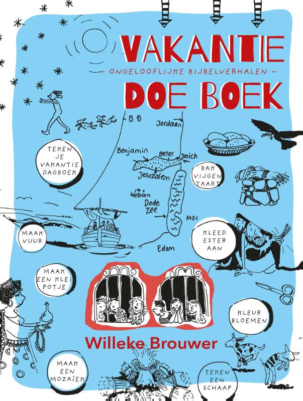 Omslag van Vakantiedoeboek - Ongelooflijke bijbelverhalen
