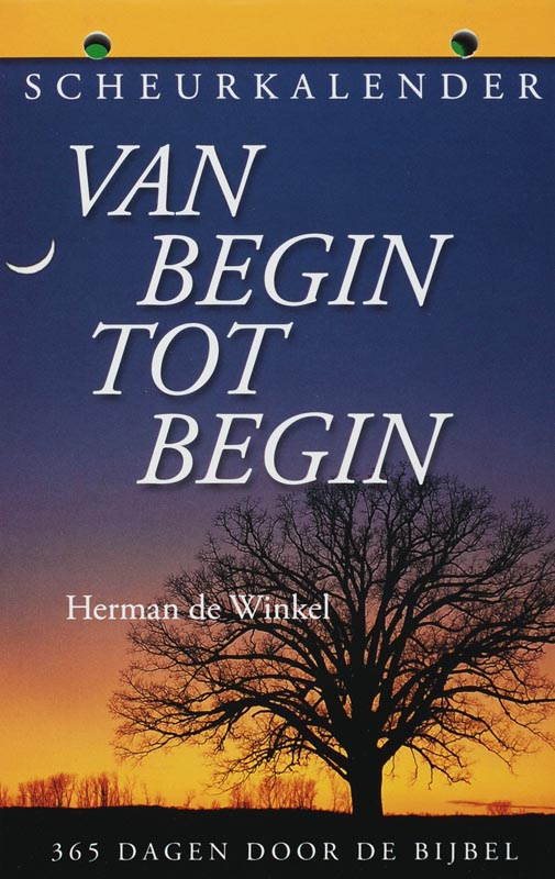 Omslag van Scheurkalender Van begin tot begin