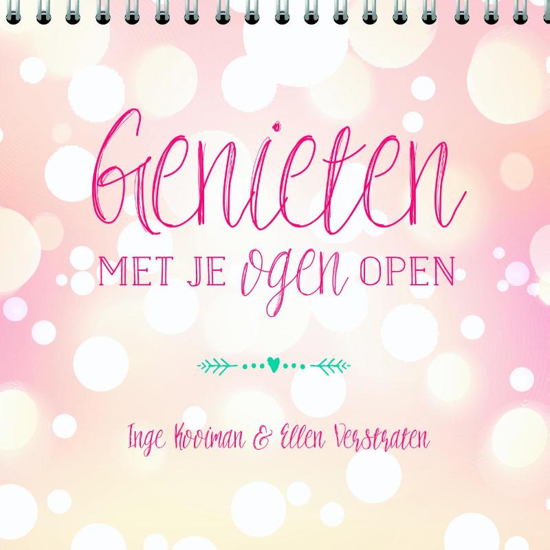 Omslag van Genieten met je ogen open