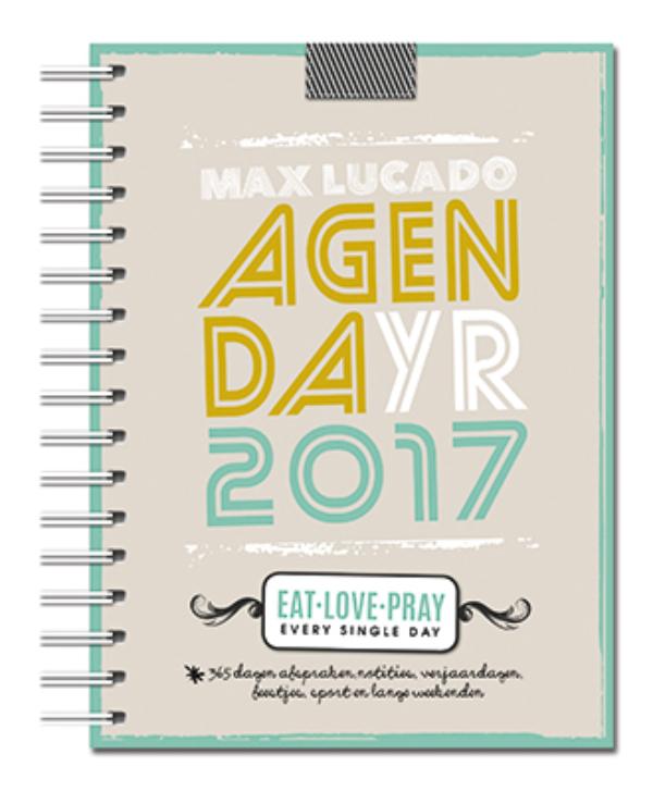 Omslag van Max Lucado agenda yr