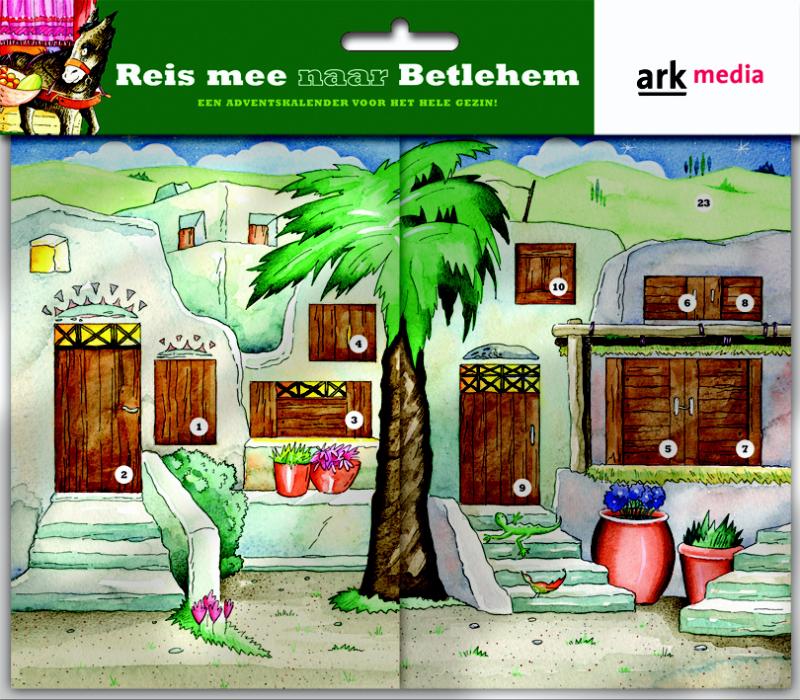Omslag van Adventskalender Reis je mee naar Betlehem