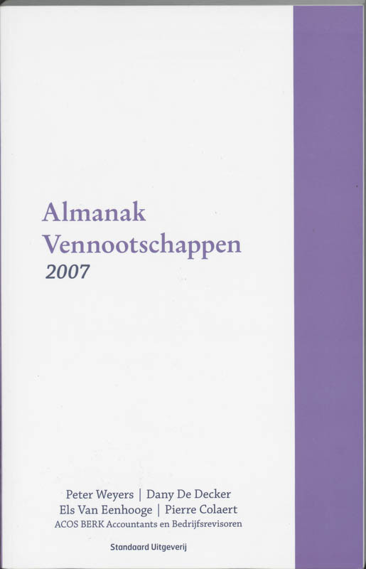Omslag van 2007