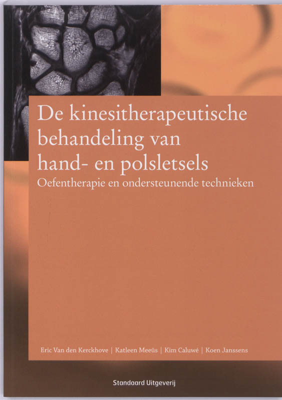 Omslag van De kinesitherapeutische behandeling van hand- en polsletsels