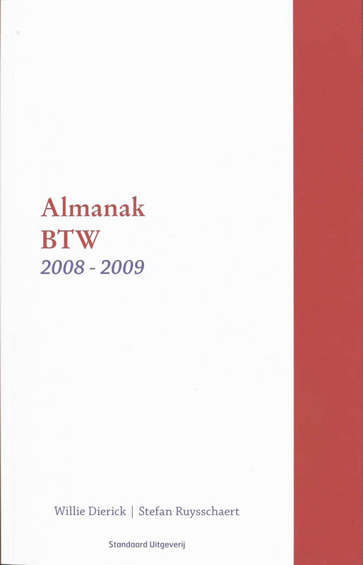 Omslag van 2008-2009