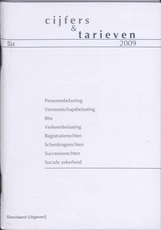 Omslag van 2009