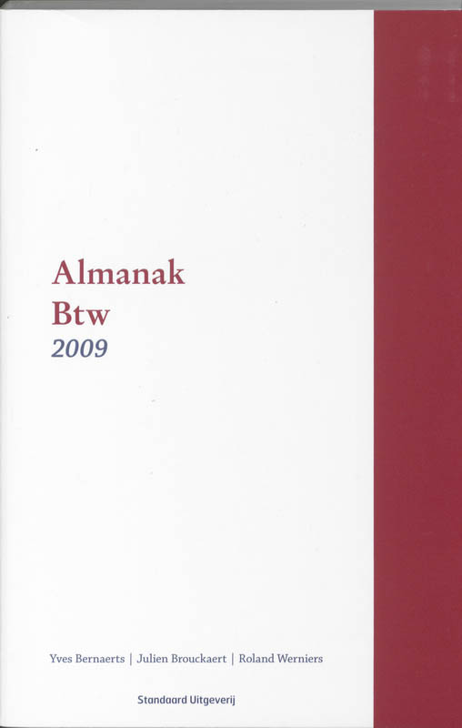 Omslag van 2009