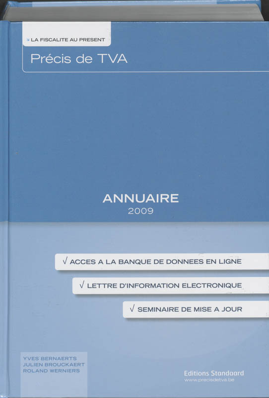 Omslag van Annuaire 2009