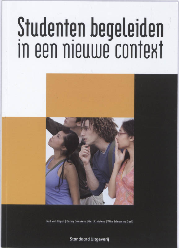 Omslag van Studenten begeleiden in een nieuwe context