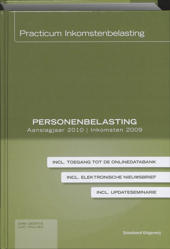 Omslag van Practicum inkomstenbelasting