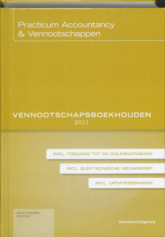 Omslag van Vennootschapsboekhouden 2011