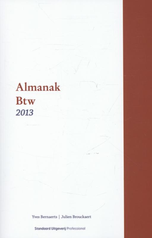 Omslag van Btw 2013