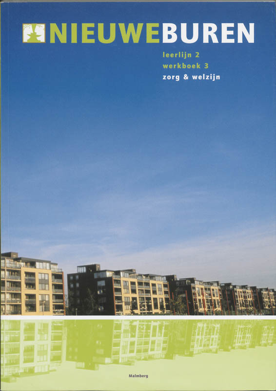 Omslag van Werkboek 3 Zorg & Welzijn