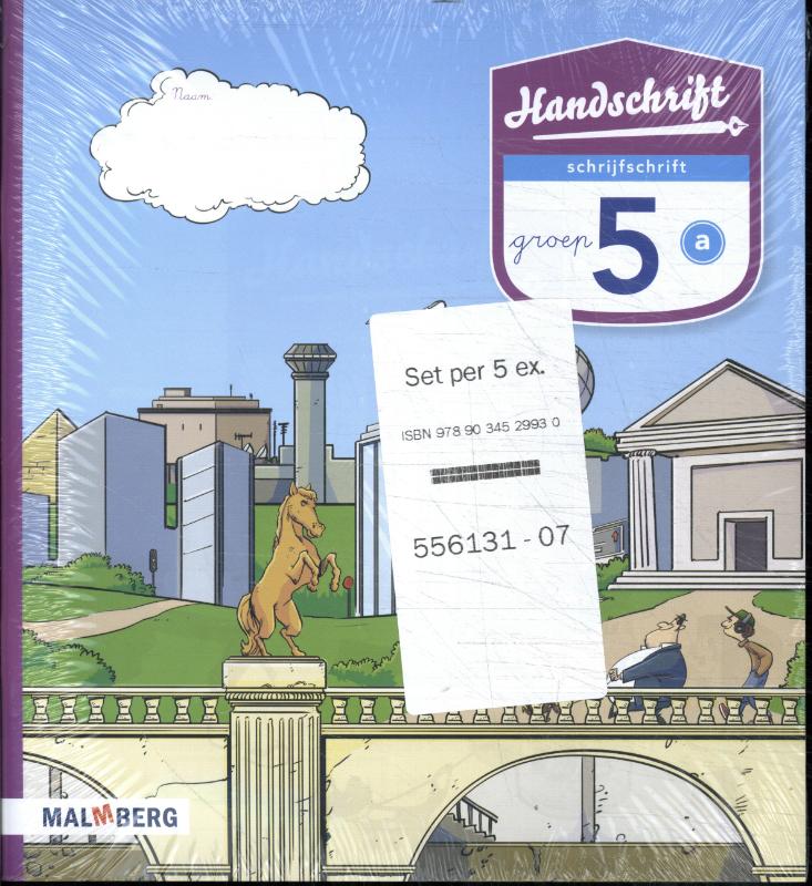 Omslag van werkschrift A