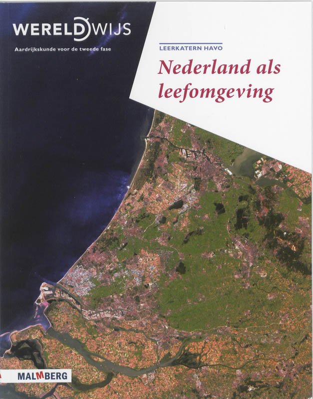 Omslag van leerkatern Nederland als leefomgeving