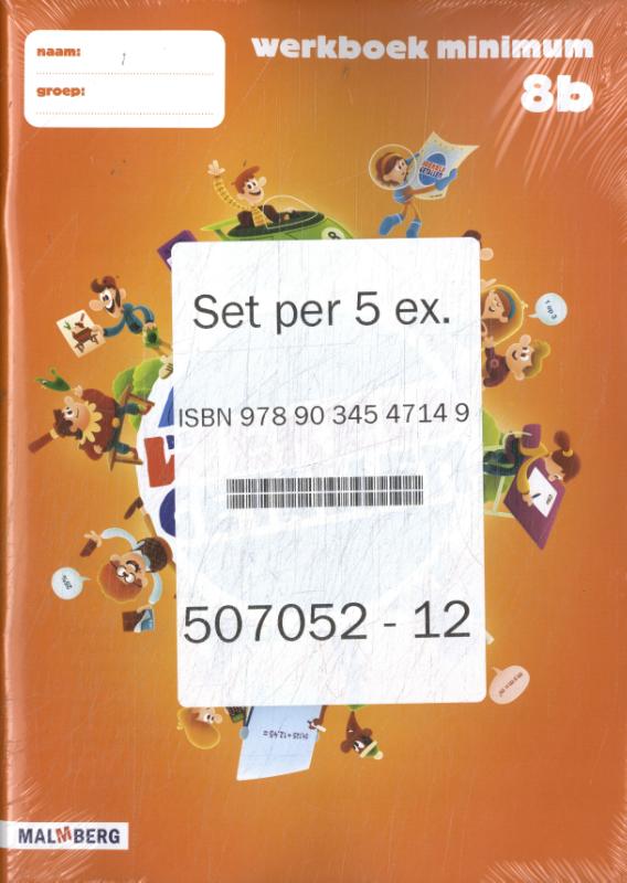 Omslag van werkboek minimum b (5 ex)