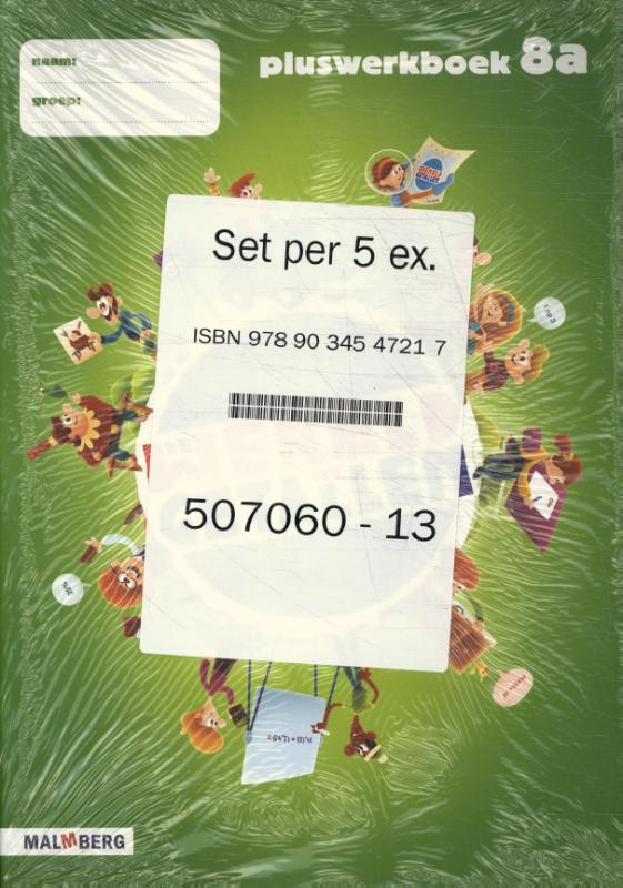 Omslag van pluswerkboek 8A