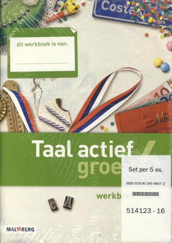 Omslag van Werkboek Taal B