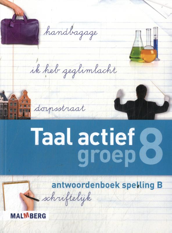 Omslag van Antwoordenboek Spelling B