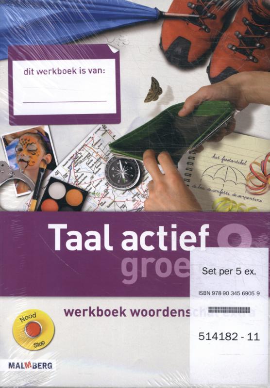 Omslag van Werkboek Woordenschat