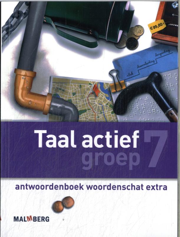 Omslag van Antwoordenboek Woordenschat