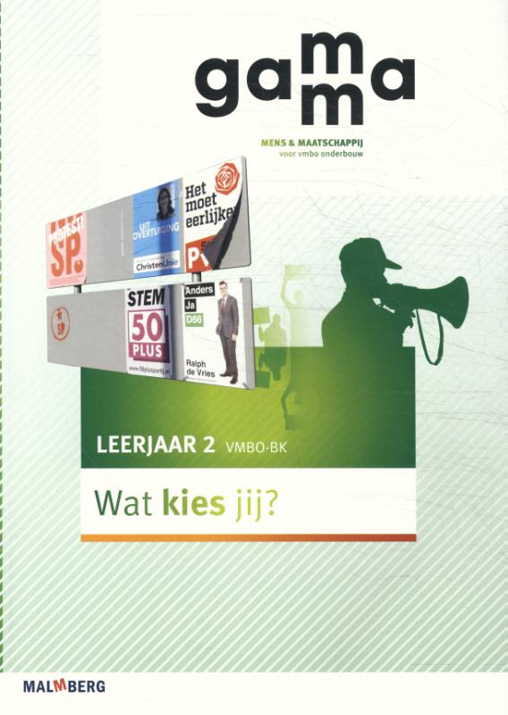 Omslag van Leerjaar 2 vmbo/bk