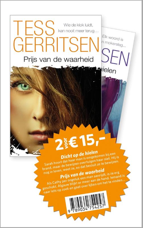 Omslag van Tess Gerritsen Pakket