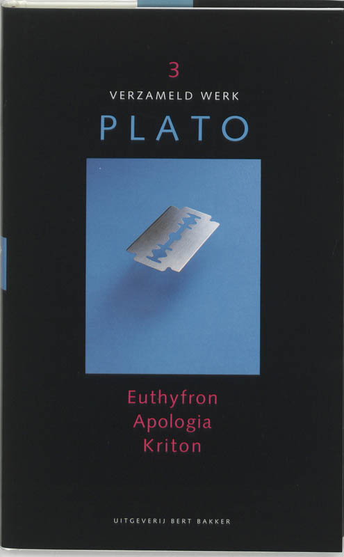 Omslag van Euthyfron, Apologia, Kriton