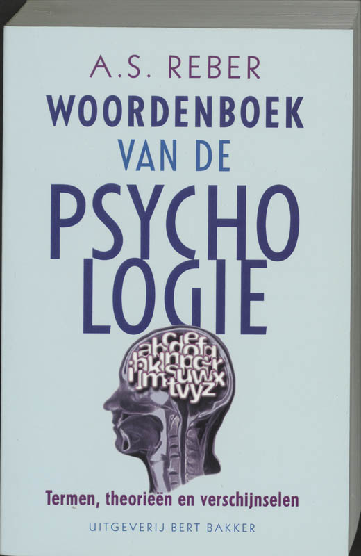 Omslag van Woordenboek van de psychologie