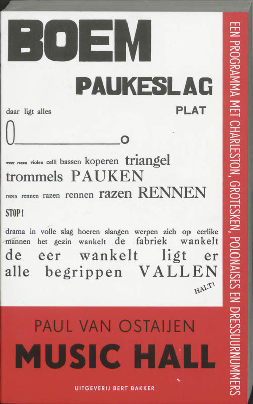 Omslag van Music Hall