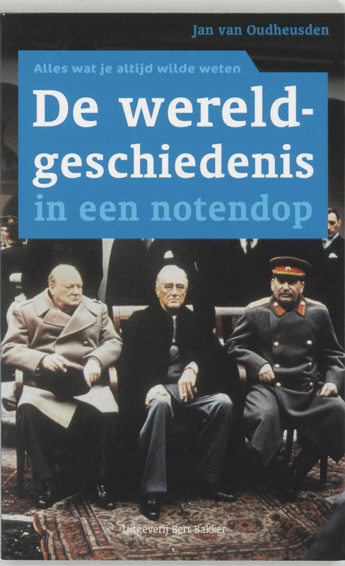 Omslag van De wereldgeschiedenis in een notendop