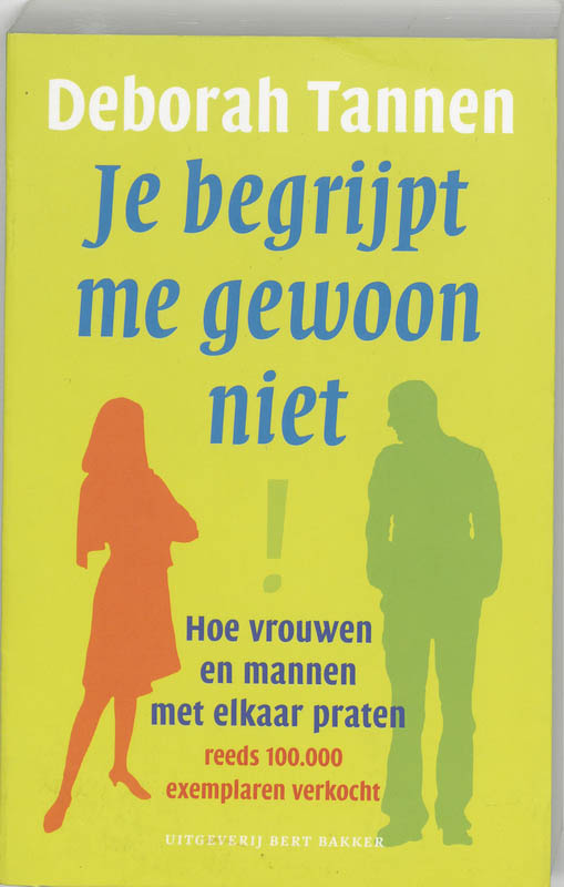 Omslag van Je begrijpt me gewoon niet