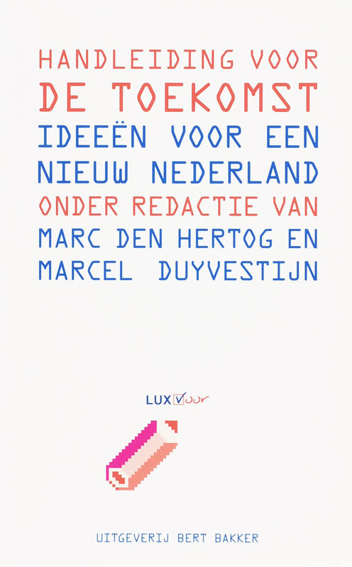 Omslag van Lux voor handleiding voor de toekomst