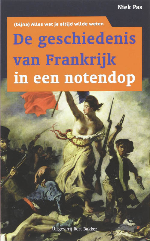 Omslag van Geschiedenis van Frankrijk in een notendop
