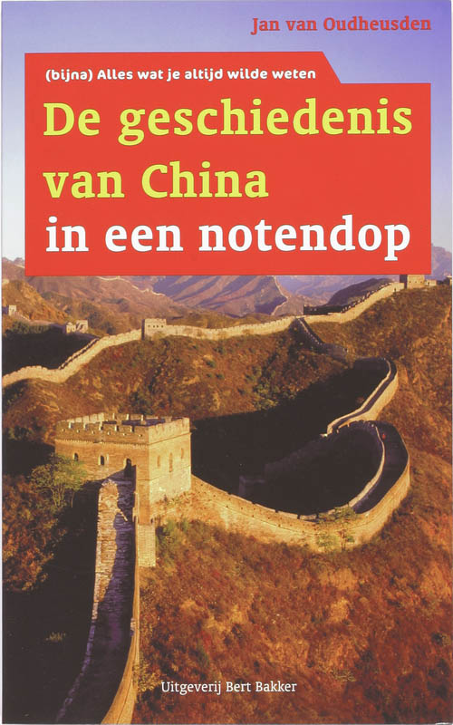 Omslag van De geschiedenis van China in een notendop