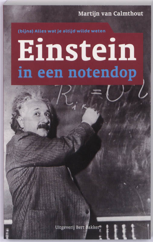 Omslag van Einstein in een notendop