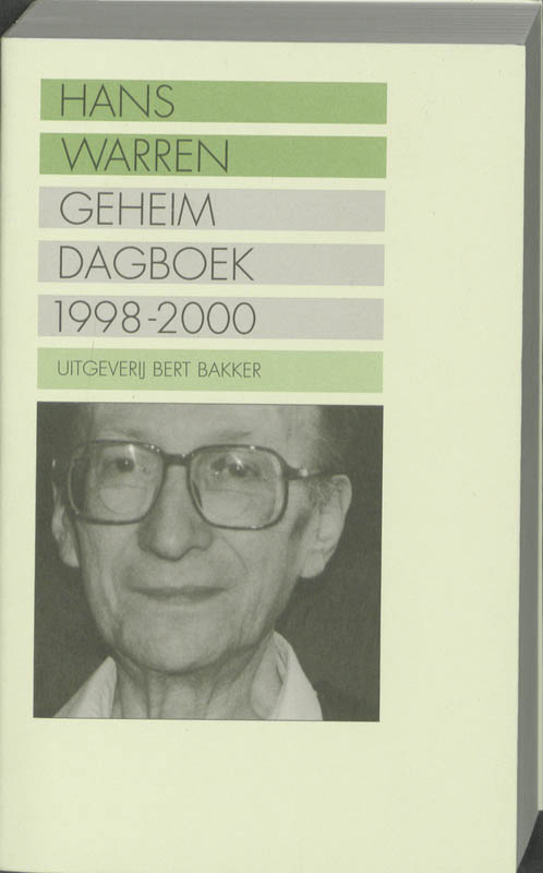 Omslag van Geheim dagboek 1998-2000