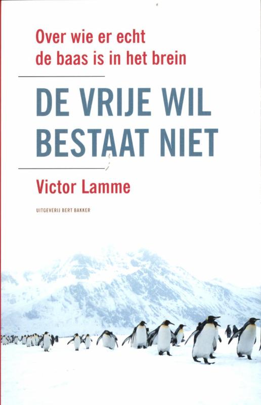 Omslag van De vrije wil bestaat niet
