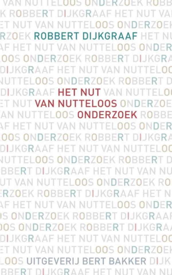 Omslag van Het nut van nutteloos onderzoek