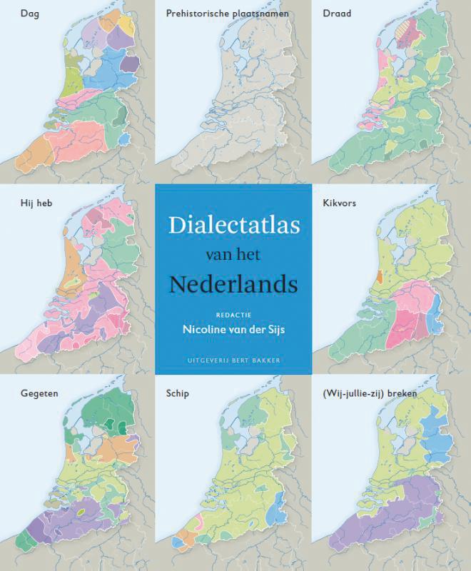 Omslag van Dialectatlas van het Nederlands