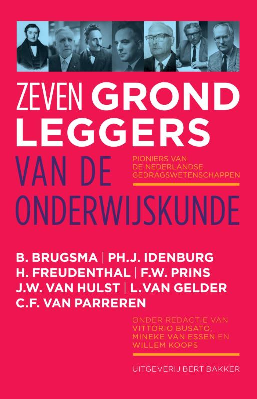 Omslag van Zeven grondleggers van de onderwijskunde
