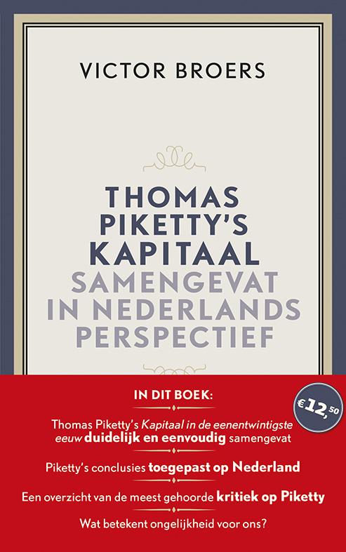 Omslag van Thomas Piketty's kapitaal