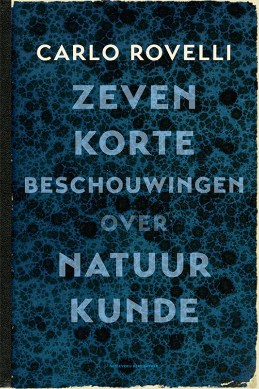 Omslag van Zeven korte beschouwingen over natuurkunde