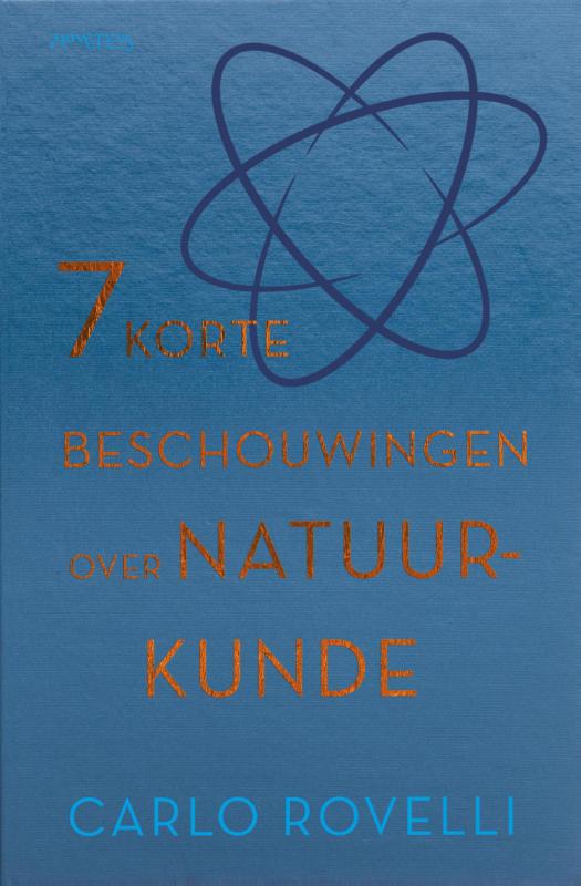 Omslag van Zeven korte beschouwingen over natuurkunde