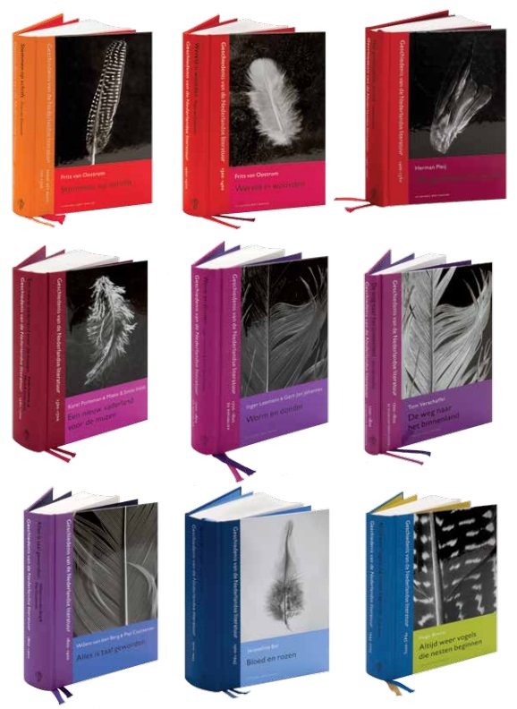 Omslag van De geschiedenis van de Nederlandse literatuur