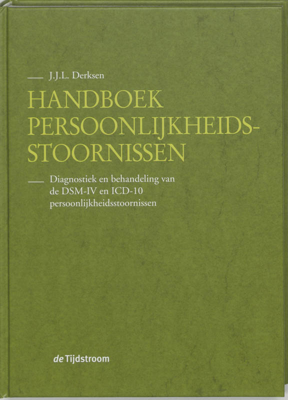 Omslag van Handboek persoonlijkheidsstoornissen