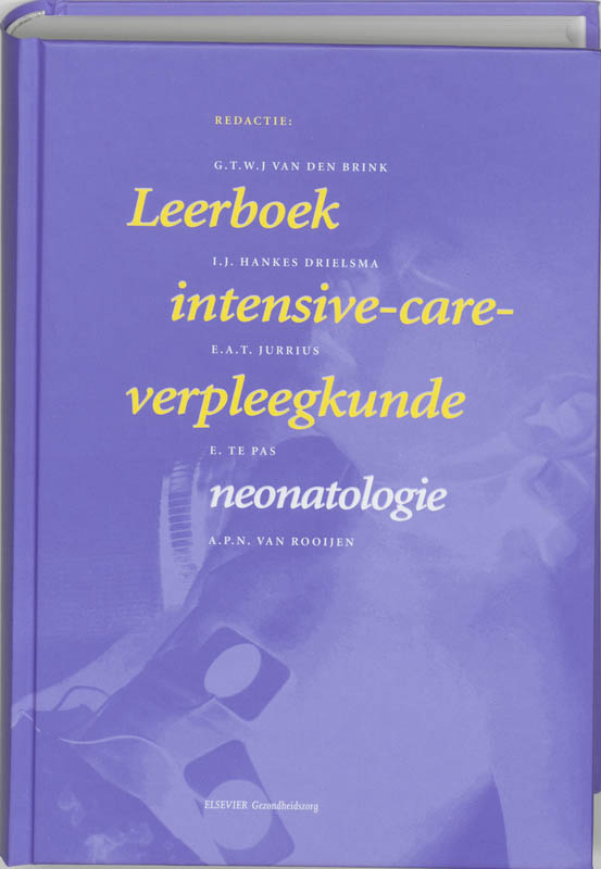 Omslag van Leerboek intensive-care-verpleegkunde neonatologie
