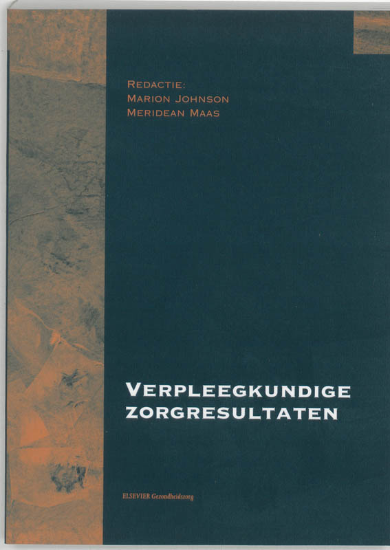 Omslag van Verpleegkundige zorgresultaten